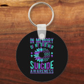Suicide Awareness Suicide Prevention Suprt Survivo Sleutelhanger (Voorkant)