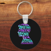 Suicide Awareness Suicide Prevention Suprt Survivo Sleutelhanger (Voorkant)