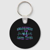 Suicide Awareness Suicide Prevention Suprt Survivo Sleutelhanger (Voorkant)