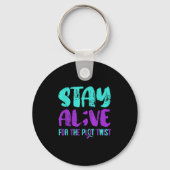 Suicide Awareness Suicide Prevention Suprt Survivo Sleutelhanger (Voorkant)
