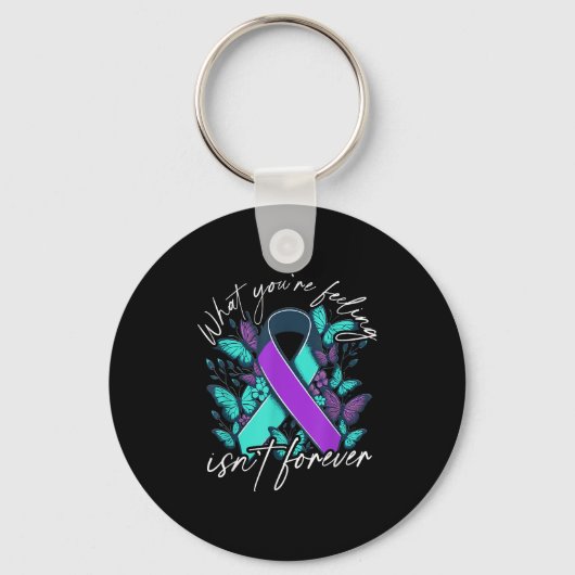 Suicide Awareness Suicide Prevention Suprt Survivo Sleutelhanger (Voorkant)