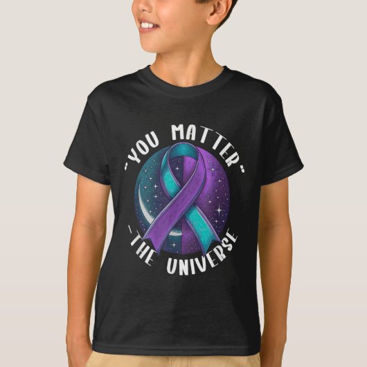 Suicide Awareness Suicide Prevention Suprt Survivo T-shirt (Voorkant)