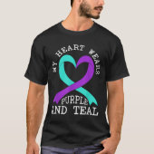 Suicide Awareness Suicide Prevention Suprt Survivo T-shirt (Voorkant)