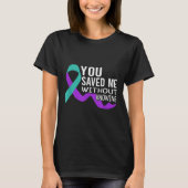 Suicide Awareness Suicide Prevention Suprt Survivo T-shirt (Voorkant)