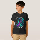 Suicide Awareness Suicide Prevention Suprt Survivo T-shirt (Voorkant volledig)