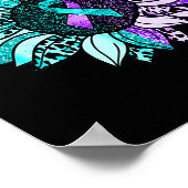 Suicide Awareness Sunflower Suicide Prevention Rib Poster (Hoek)