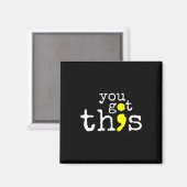 Suicide Awareness Support Positieve Quote Magneet (Voorkant / Achterkant)
