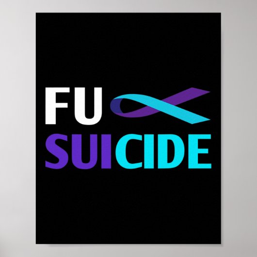 Suicide Awareness Support Survivor Poster (Voorkant)
