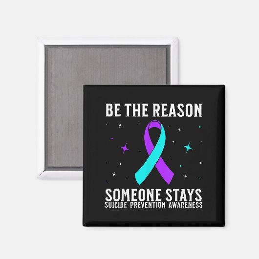 Suicide Awareness Suprt Suicide Prevention Awarene Magneet (Voorkant / Achterkant)