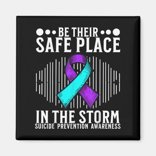 Suicide Awareness Suprt Suicide Prevention Awarene Magneet (Voorkant)
