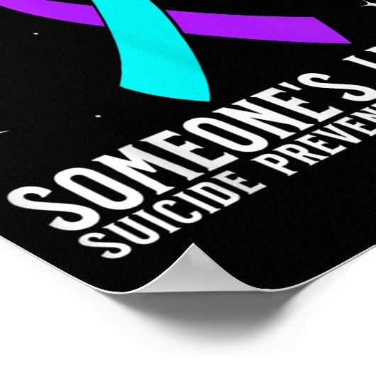 Suicide Awareness Suprt Suicide Prevention Awarene Poster (Hoek)