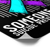 Suicide Awareness Suprt Suicide Prevention Awarene Poster (Hoek)