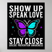 Suicide Awareness Suprt Suicide Prevention Awarene Poster (Voorkant)