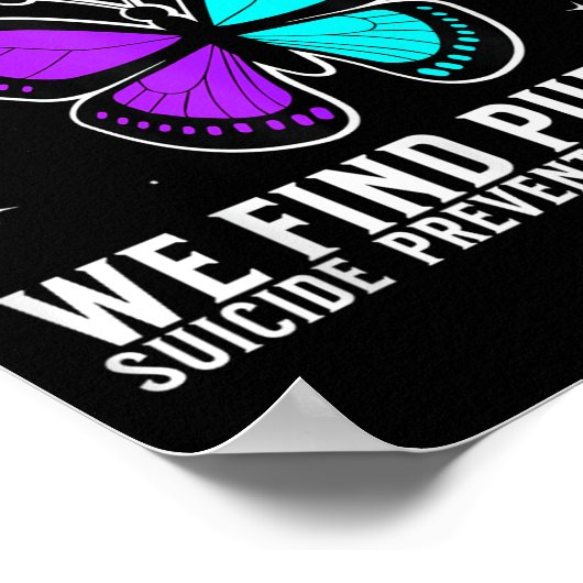 Suicide Awareness Suprt Suicide Prevention Awarene Poster (Hoek)
