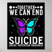 Suicide Awareness Suprt Suicide Prevention Awarene Poster (Voorkant)