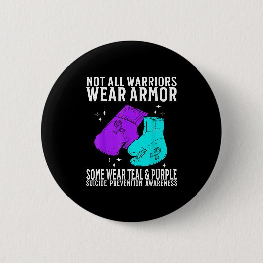 Suicide Awareness Suprt Suicide Prevention Awarene Ronde Button 5,7 Cm (Voorkant)
