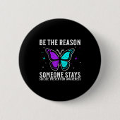 Suicide Awareness Suprt Suicide Prevention Awarene Ronde Button 5,7 Cm (Voorkant)
