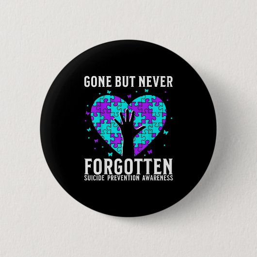 Suicide Awareness Suprt Suicide Prevention Awarene Ronde Button 5,7 Cm (Voorkant)