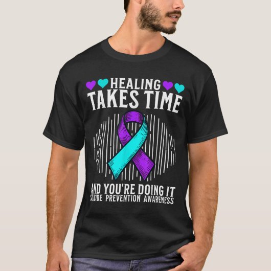 Suicide Awareness Suprt Suicide Prevention Awarene T-shirt (Voorkant)
