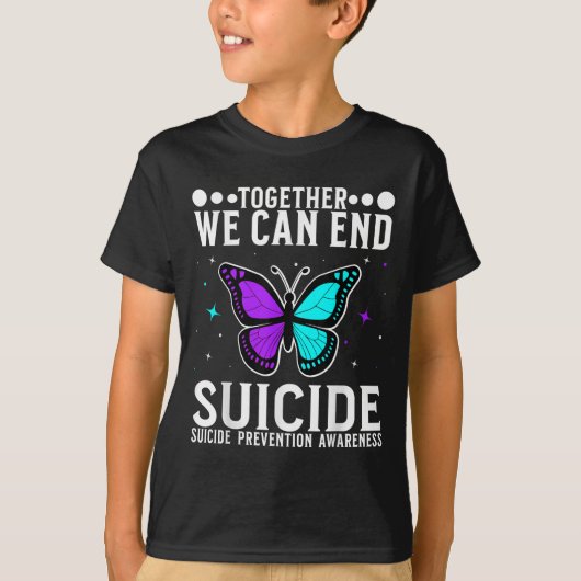 Suicide Awareness Suprt Suicide Prevention Awarene T-shirt (Voorkant)
