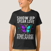 Suicide Awareness Suprt Suicide Prevention Awarene T-shirt (Voorkant)
