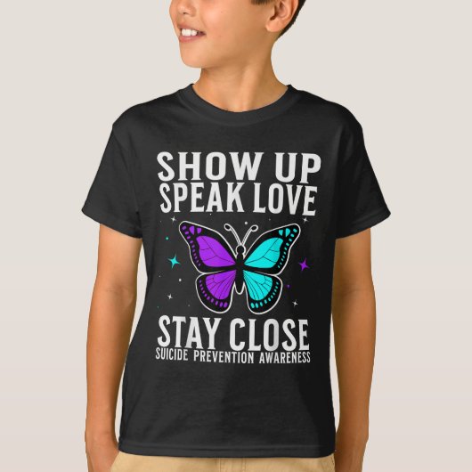 Suicide Awareness Suprt Suicide Prevention Awarene T-shirt (Voorkant)