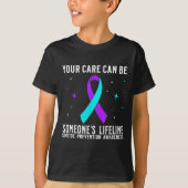 Suicide Awareness Suprt Suicide Prevention Awarene T-shirt (Voorkant)