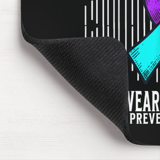 Suicide Awareness Warrior Suicide Prevention Aware Muismat (Hoek)