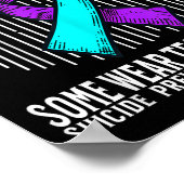 Suicide Awareness Warrior Suicide Prevention Aware Poster (Hoek)