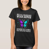 Suicide Awareness Warrior Suicide Prevention Aware T-shirt (Voorkant)