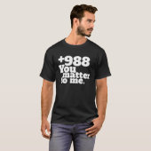 Suicide Hotline-nummer T-shirt (Voorkant volledig)