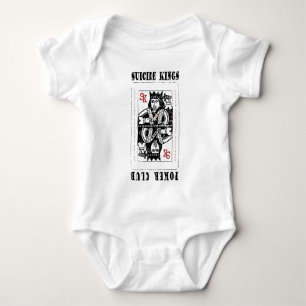 Suicide Kings Poker Club Baby Creeper Romper