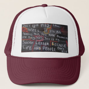 SUICIDE LETTER TRUCKER PET