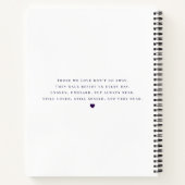 Suicide Loss Letters to Heaven Grief Journal Diary Notitieboek (Achterkant)