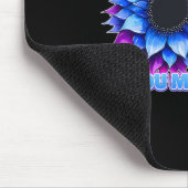 Suïcide preventie Awareness Butterfly Semicolon Muismat (Hoek)