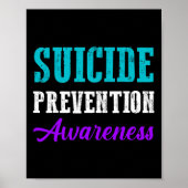 Suïcide Preventie Dag Bewustzijn Suïcide Poster (Voorkant)