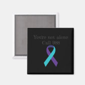 Suicide Prevention 988 Magneet (Voorkant / Achterkant)