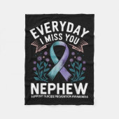 Suicide Prevention Awareness Aunts Fleece Deken (Voorkant)