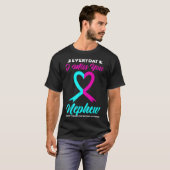 Suicide Prevention Awareness Aunts  T-shirt (Voorkant volledig)