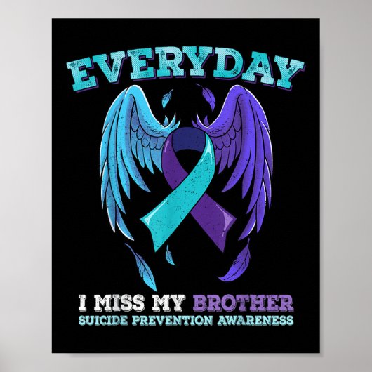 Suicide Prevention Awareness Brother Poster (Voorkant)