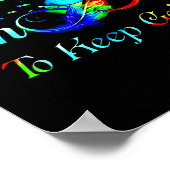 Suicide Prevention Awareness Choose To Keep Going  Poster (Hoek)