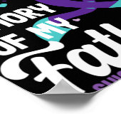 Suicide Prevention Awareness In Memory Of Father  Poster (Hoek)