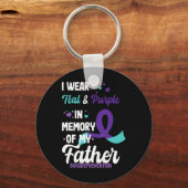 Suicide Prevention Awareness In Memory Of Father Sleutelhanger (Voorkant)