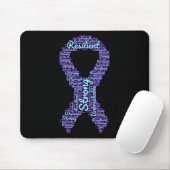 Suicide Prevention Awareness Maand Lint met STR Muismat (Met muis)