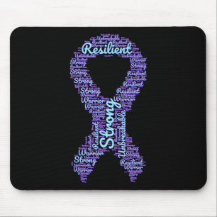 Suicide Prevention Awareness Maand Lint met STR Muismat