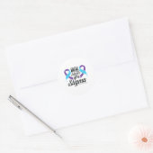 Suicide Prevention Awareness Month 988 Mental Heal Ronde Sticker (Envelop)