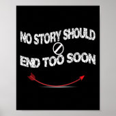Suicide Prevention Awareness ,no Story Should End Poster (Voorkant)