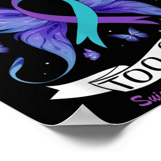 Suicide Prevention Awareness - No Story Should End Poster (Hoek)