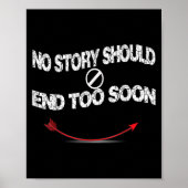 Suicide Prevention Awareness ,no Story Should End Poster (Voorkant)