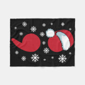 Suicide Prevention Awareness Santa Claus Hat Fleece Deken (Voorkant (Horizontaal))